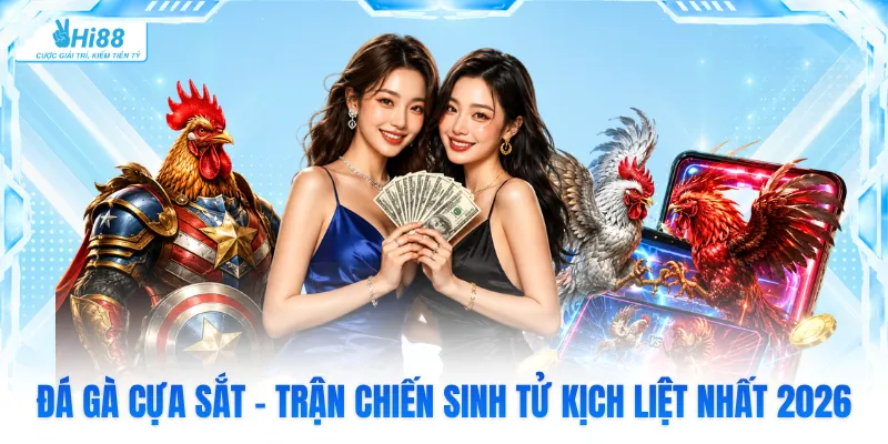 Đá Gà Cựa Sắt - Trận Chiến Sinh Tử Kịch Liệt Nhất 2026