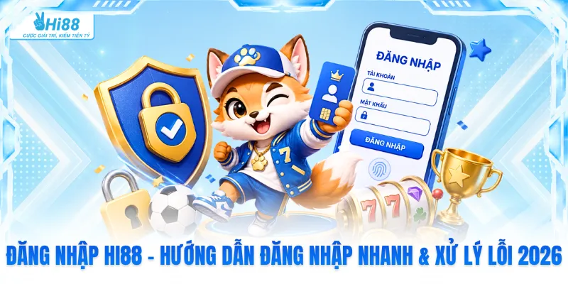 Đăng Nhập Hi88 - Hướng Dẫn Đăng Nhập Nhanh & Xử Lý Lỗi 2026