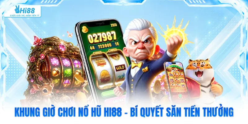 Khung Giờ Chơi Nổ Hũ Hi88 - Bí Quyết Săn Tiền Thưởng