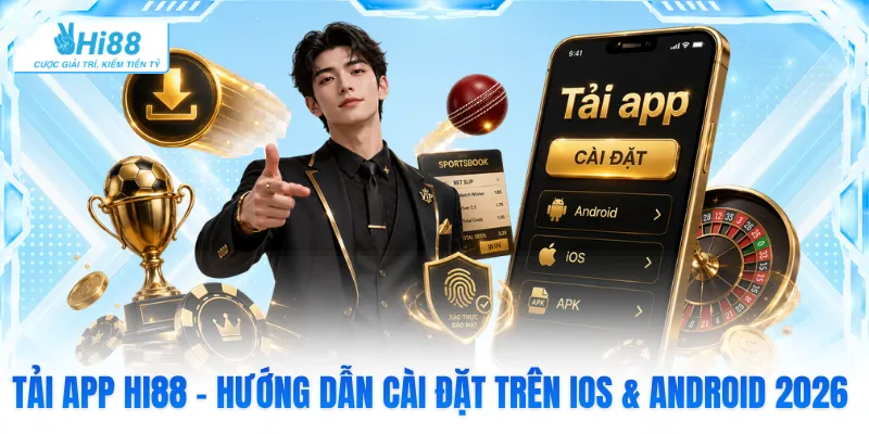 Tải App Hi88 - Hướng Dẫn Cài Đặt Trên iOS & Android 2026