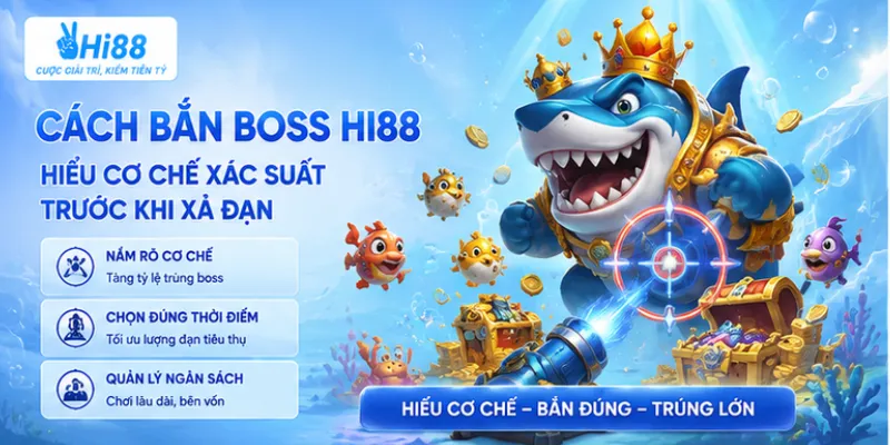 Cách bắn boss Hi88 – Hiểu cơ chế xác suất trước khi xả đạn