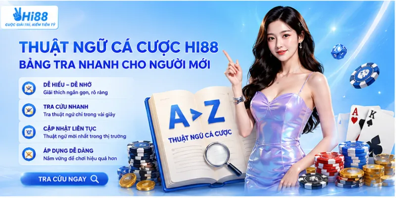 Thuật ngữ cá cược Hi88 – Bảng tra nhanh cho người mới